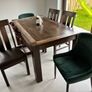 Extendable Dining Table and 6 chairs Image 2