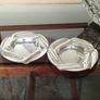 Rare Old Hall Mid-Century Stainless Steel Designer Ash Trays or Pin Dishes. Image 7