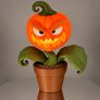 Halloween Pumpkin Plant Lamp  Spooky Home Decoration Image 2