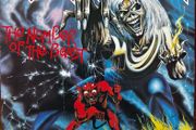 Iron Maiden. Irish release The number of the beast. Outer sleeve is vg+ inner sleeve is vg with some small age marks on 1 side. Vinyl is vg with some light wispy scuff marks and writing on 1 label