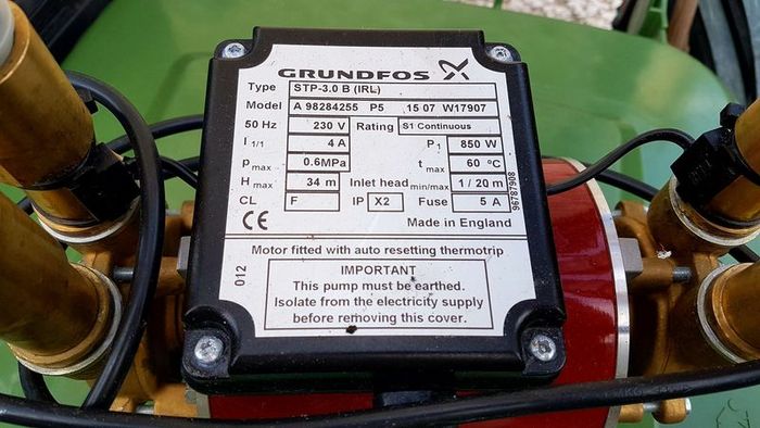 GRUNFOUS high pressure water pump