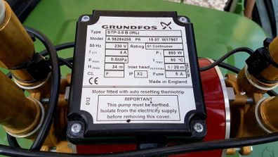 GRUNFOUS high pressure water pump
