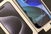 iphone 15 Pro, 256GB, Blue Titanium, Unlocked