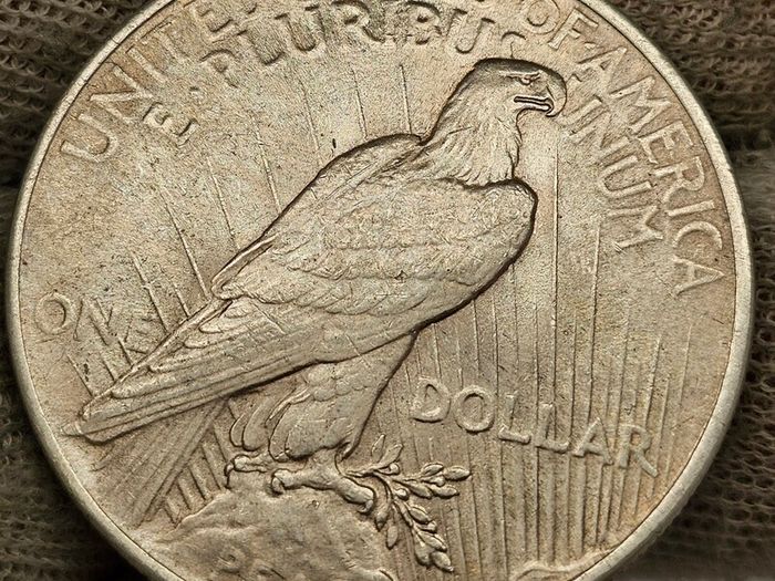 USA United States Silver 1924 Peace Dollar
