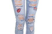 Skinny_Jeans_DeStroyed_look_with_patches__Color_JEANSBLUE size 36