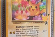 Official Pokemon TCG Birthday Pikachu card 24/53 from the special Celebrations