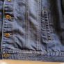 Denim cotton jacket in very good condition see last three photos for exact measurements FREE STANDARD POSTAGE INCLUDED Image 2