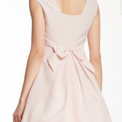 Ted Baker Light Pink Skirt With Bow Cocktail Dress