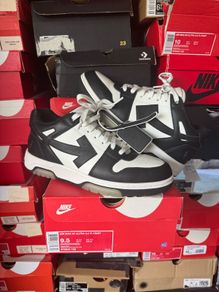 Off White Out of Office Calf Leather Panda OMIA189C99LEA0070110