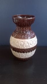 Vintage Retro 60's/70's BAY Keramik West German Vase  - Form Number 92-20