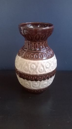 Vintage Retro 60's/70's BAY Keramik West German Vase  - Form Number 92-20