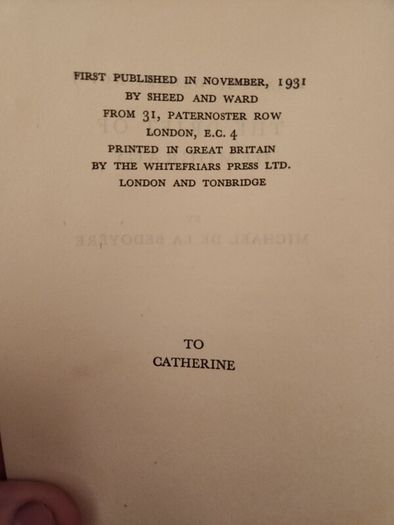 The Drift Of Democracy. Essays In Order:7. By M. De Labedoyere. Published By Sheed & Ward. 193i Edition Hardbacks In Good Condition. See Photos For Same.