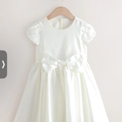 flowergirl ivory dress