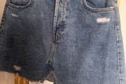 Bershka denim skirt size 12