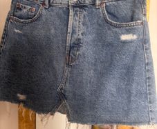 Bershka denim skirt size 12