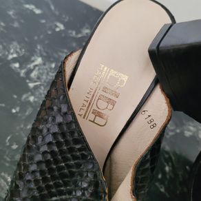 Original pair of rare BiBa lizard skin heels