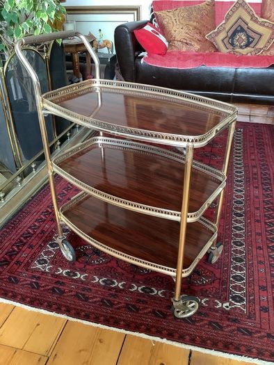 Vintage Cocktail Trolley