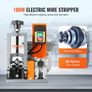 Automatic Wire Stripping Machine, 1.5mm-30mm Electric Motorized Cable Stripper, 180W, 18.3 m/min Wire Peeler with Visible Stripping Depth Reference, for Scrap Copper Recycling Image 4