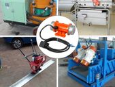 Concrete Vibrator Motor 110V/220V Vibrating Motor 90W Single Phase AC Electric Casing Aluminum Alloy Vibrating Motor 3600Rpm