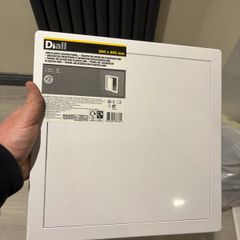 White Plastic Access panel