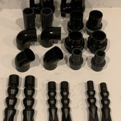 PVC 90 degree elbow pipe connector size 40-32-25-20mm