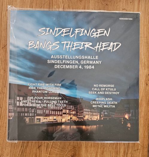 Metallica "Sindelfingen Bangs Their Head" 2x Sealed Vinyl Album