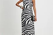 River Island Zebra Print dress UK 16 BNWT