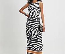 River Island Zebra Print dress UK 16 BNWT
