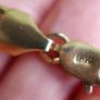 18ct Yellow Gold Plated Figaro Chain Necklace length 24,5" Image 8
