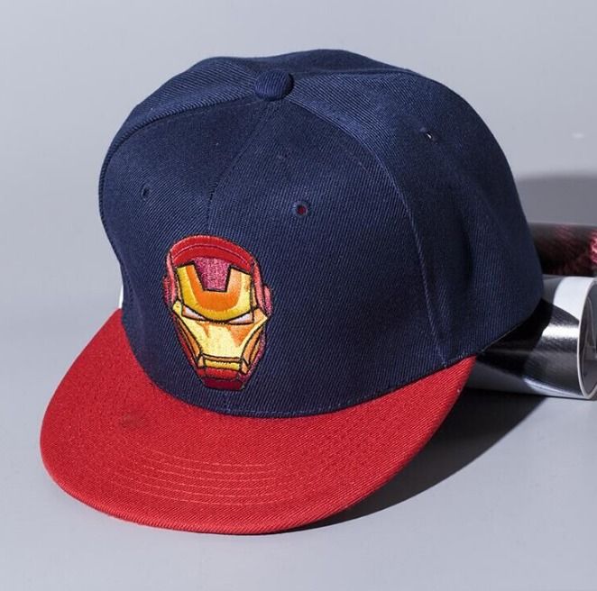 Snap Back Cap - Iron Man - Free Shipping