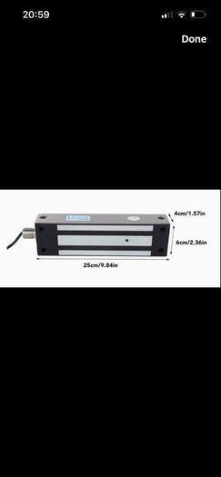 magnetic door lock magnetic door lock boasts an impressive weight capacity of up to 500kg/1102lb