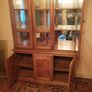 Solid wood and toughened glass display cabnet Image 7