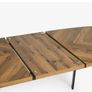 Next Bronx Herringbone Dining Table Image 9