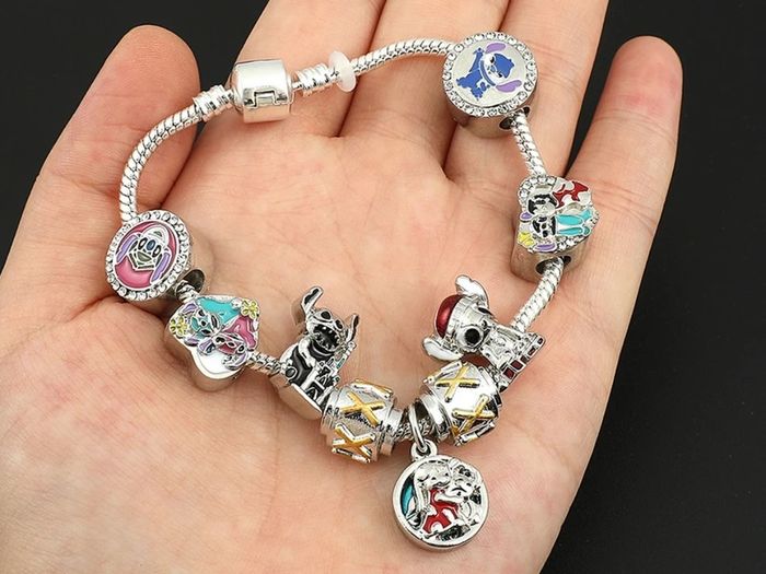 Lili & Stitch bracelet with charms