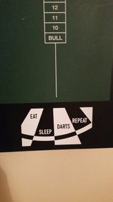 dart cabinet decal