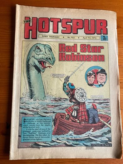 Comics: 'The Hotspur' 1973 (17 numbers)
