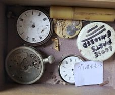 Lot of Antique Pocket Watches & Parts for repair incl. Audemars Piquet & Co.