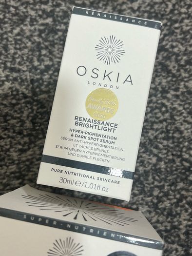 Oskia London Renaissance Brightlight Serum And Oskia Super C Smart Nutrient Beauty 60 Capsules Brand New