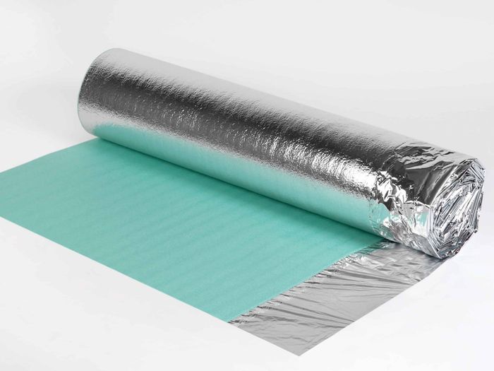 Foam Roll with Silver Foil Lining - 3mm