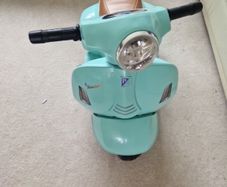Child's Electronic Vespa Scooter