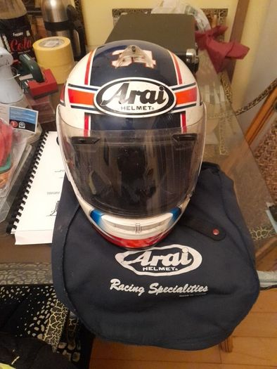 Selection of quality motorbike jackets,  trousers,  helmets  , and boots ..