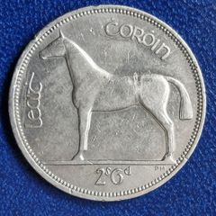 Ireland 1961 Mule Half Crown coin
