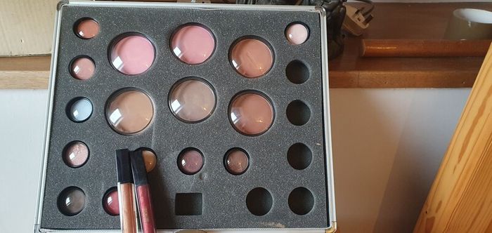 Makeup Case with Makeup
