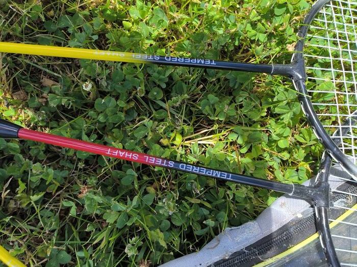 Badminton rackets & net FREE