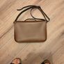 Handmade British Leather Satchel - Chestnut Brown - Made in UK Image 2