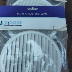 4 x IC46 Circular wall vents