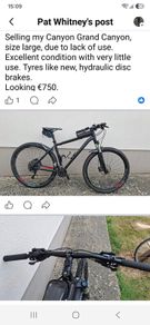 Canyon mountain bike