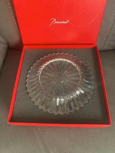 Baccarat Crystal Plate