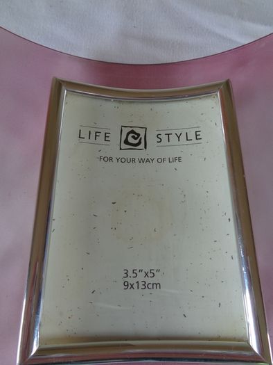 Pink Glass Frame for Sale