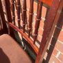 6 vintage mid century dining/ kitchen chairs . Teak Image 9